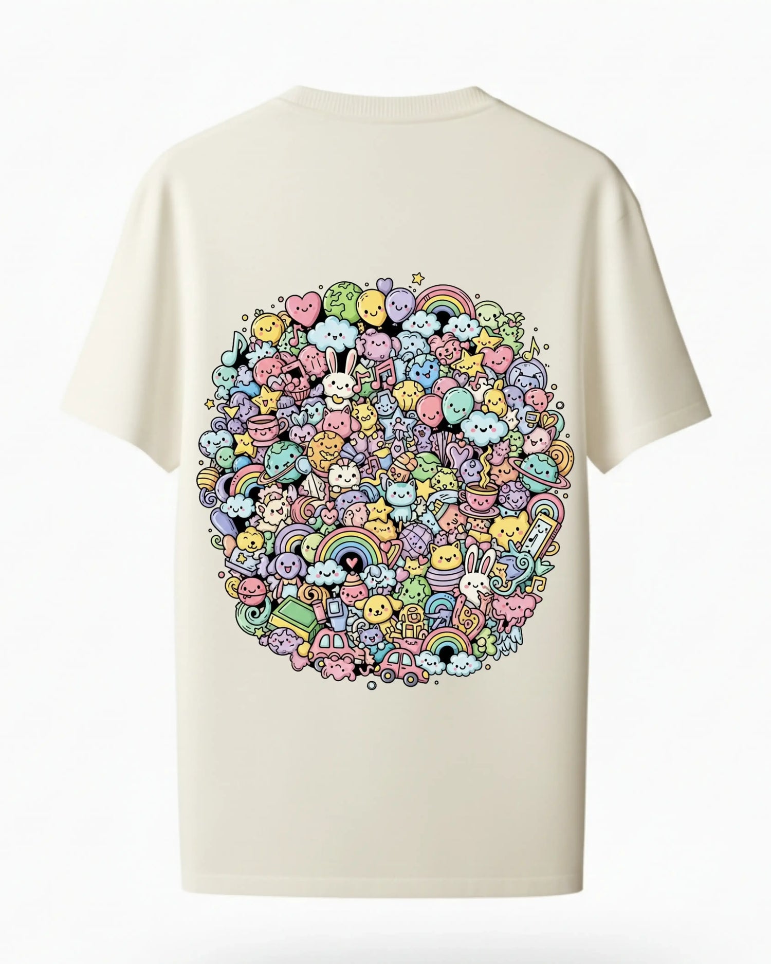 Male Doodle Oversize T-shirt
