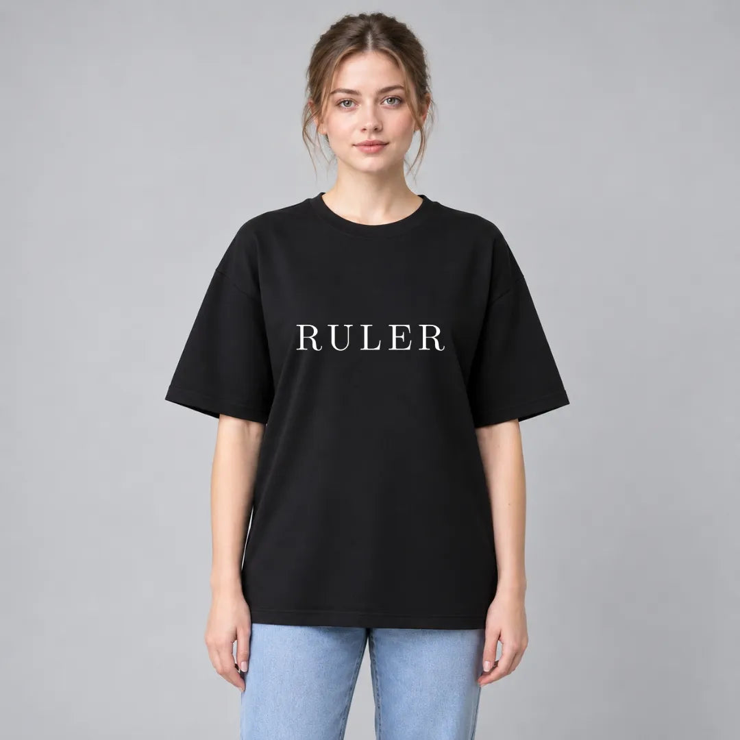 Ruler Crown Oversized Tee