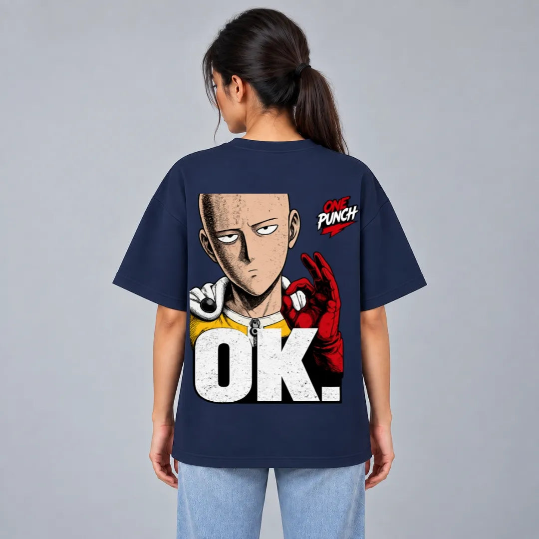 One Punch Oversized T-Shirt