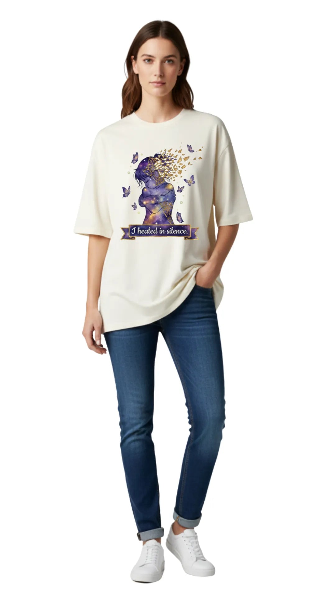 Female Quote Oversize T-shirt