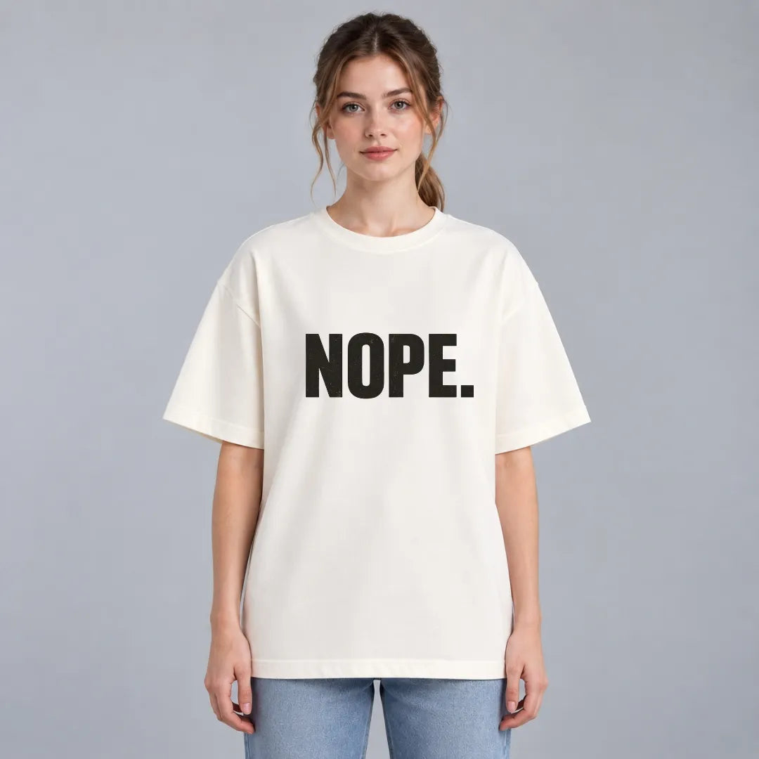 NOPE Oversized T-Shirt