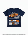 Toyota Supra MK4 Kids' Navy T-Shirt