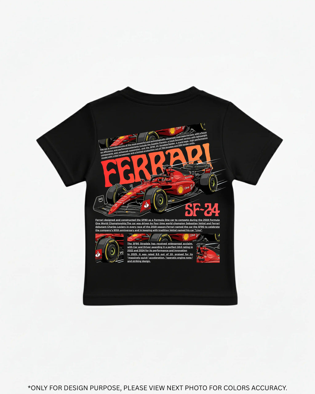 Ferrari SF-24 Formula 1 T-Shirt for Kids
