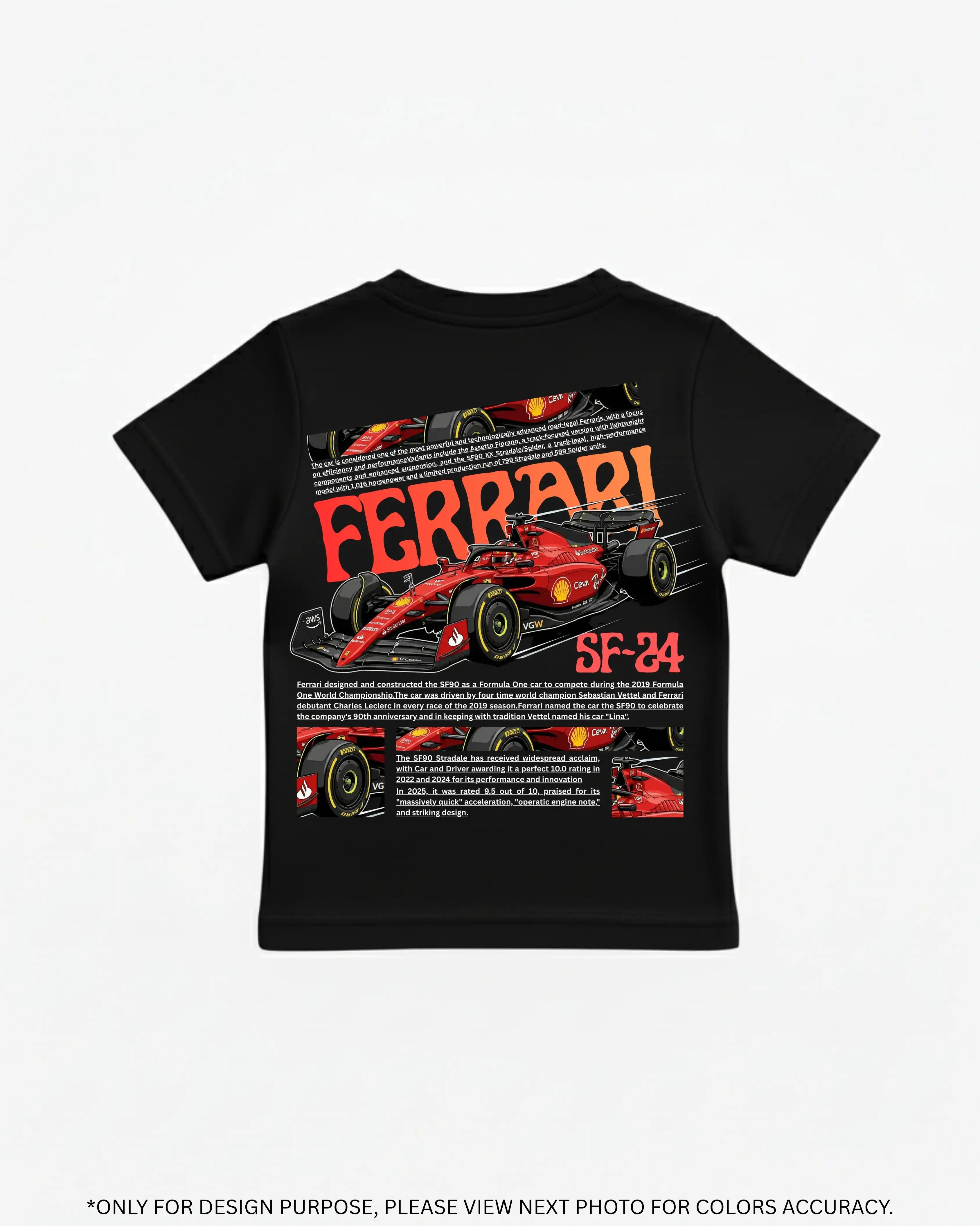 Ferrari SF-24 Formula 1 T-Shirt for Kids