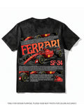 Ferrari SF-24 Racing Car Graphic T-Shirt