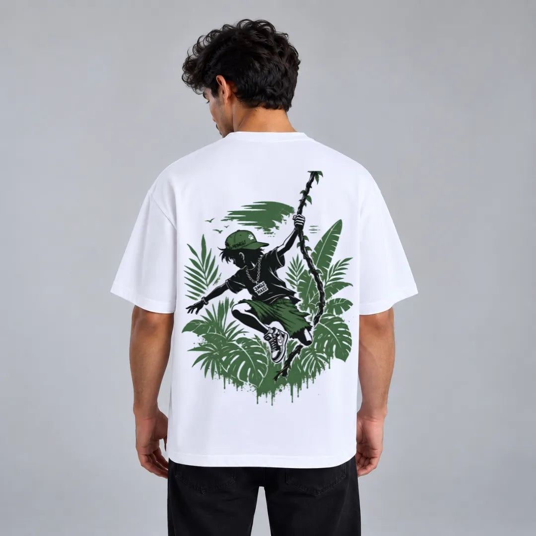 Vine Swing Jungle Graphic T-Shirt