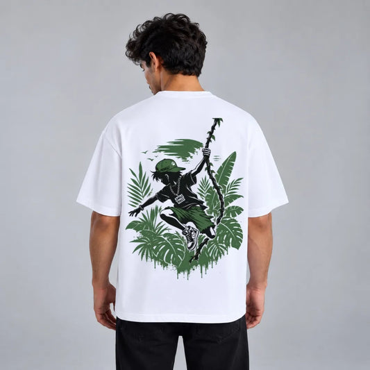 Vine Swing Jungle Graphic T-Shirt