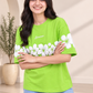 Puff Print Floral T-Shirt