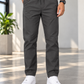 Men's Linen-Blend Drawstring Trousers | Slim Tapered Fit