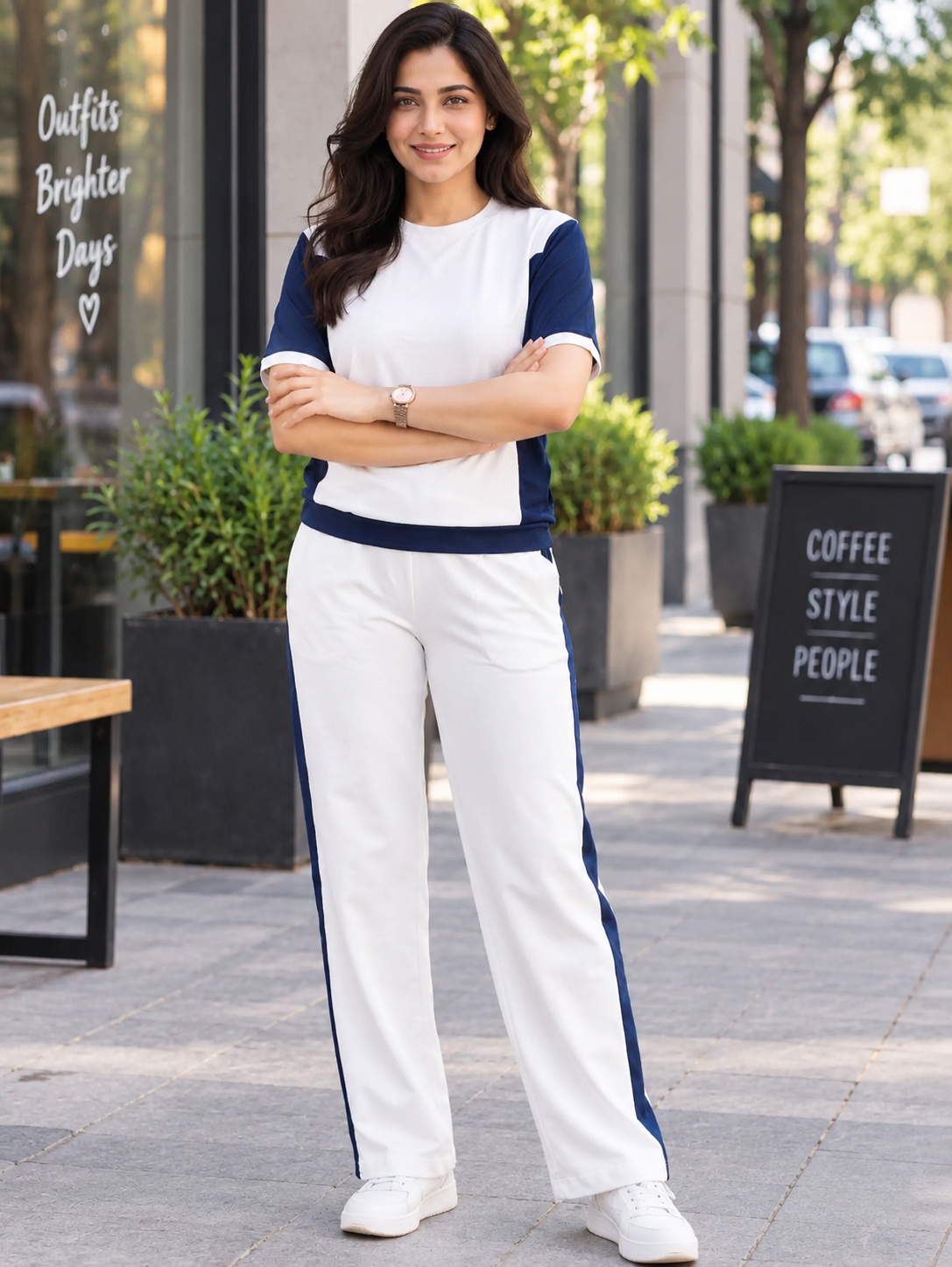 Black & White Co-Ord Set