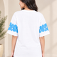 Puff Print Floral T-Shirt