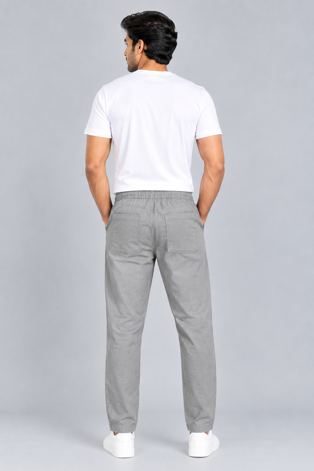 Men’s Casual Pants – Relaxed Fit Drawstring Trousers