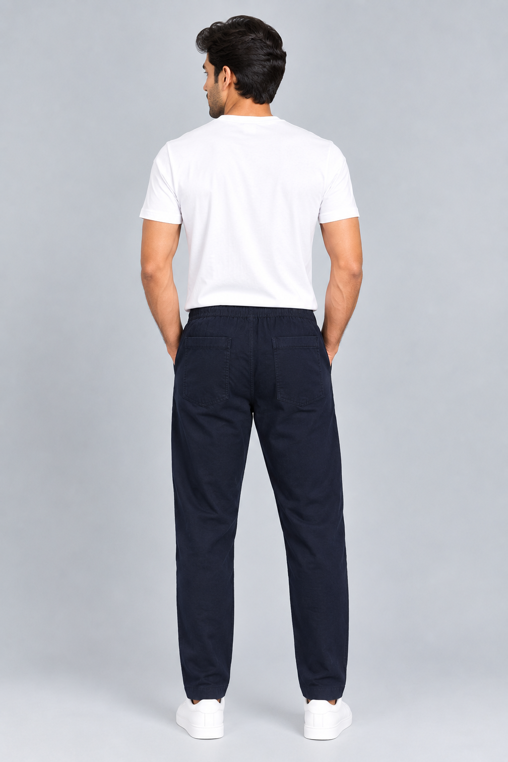 Men’s Casual Pants – Relaxed Fit Drawstring Trousers