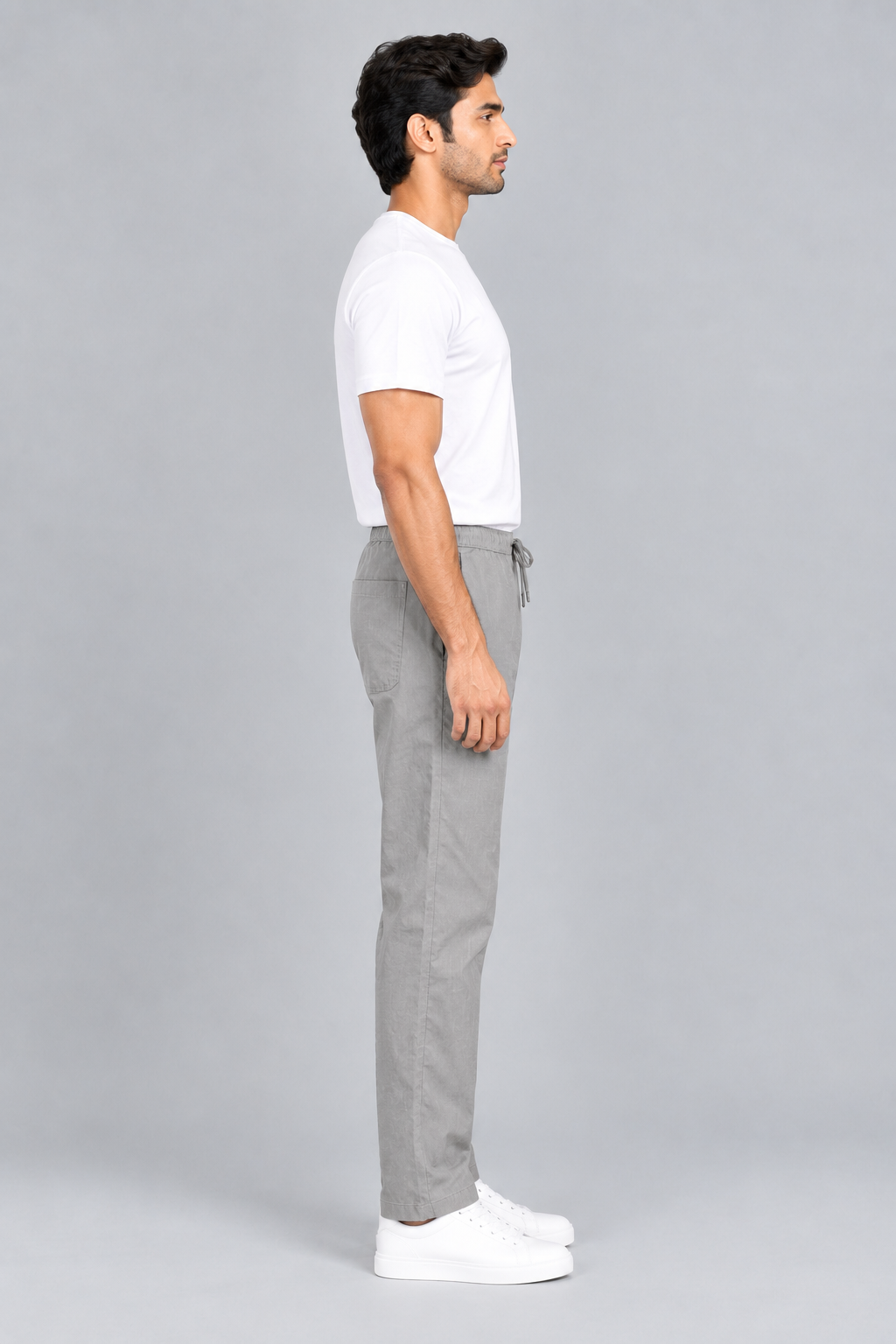 Men’s Casual Pants – Relaxed Fit Drawstring Trousers