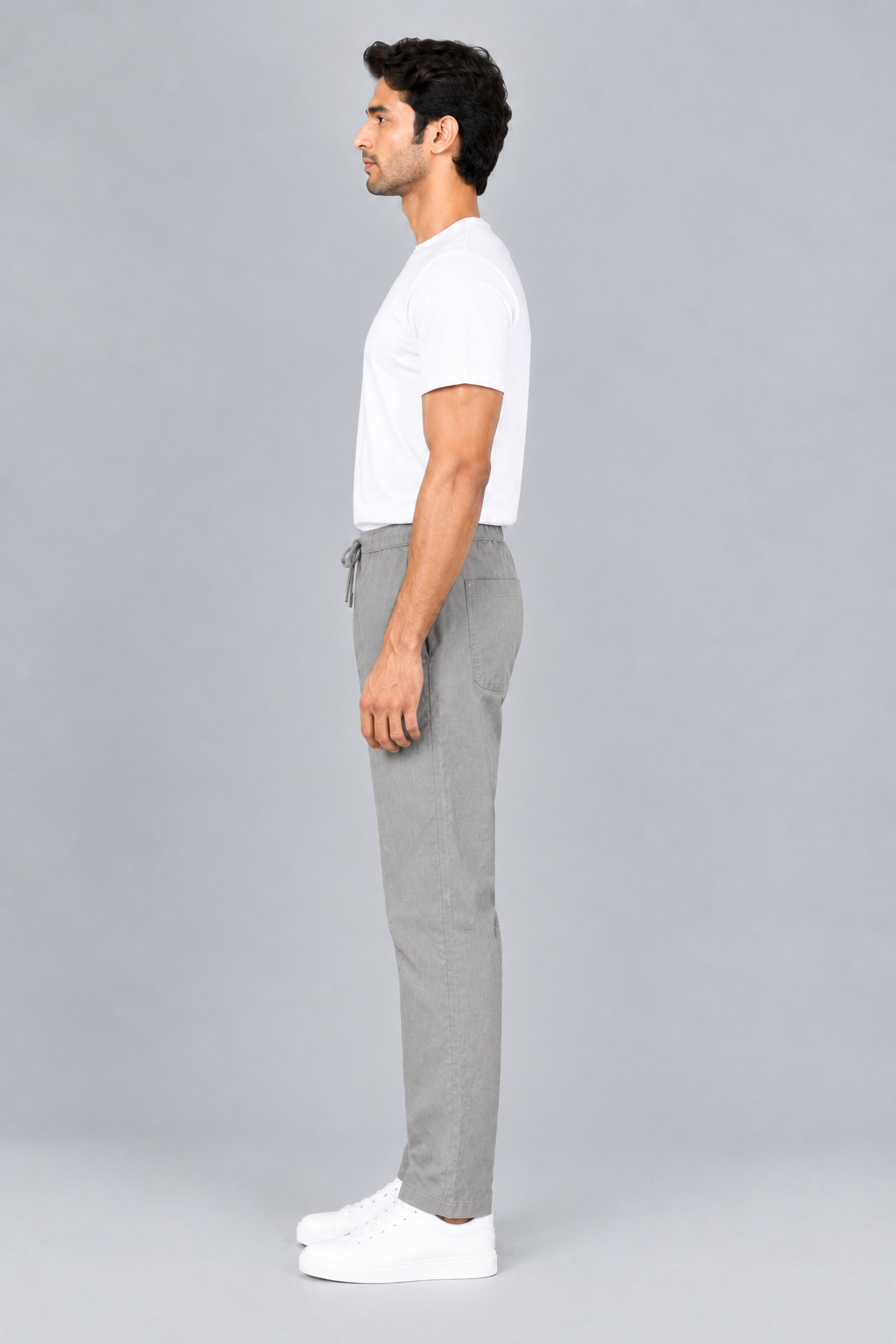 Men’s Casual Pants – Relaxed Fit Drawstring Trousers