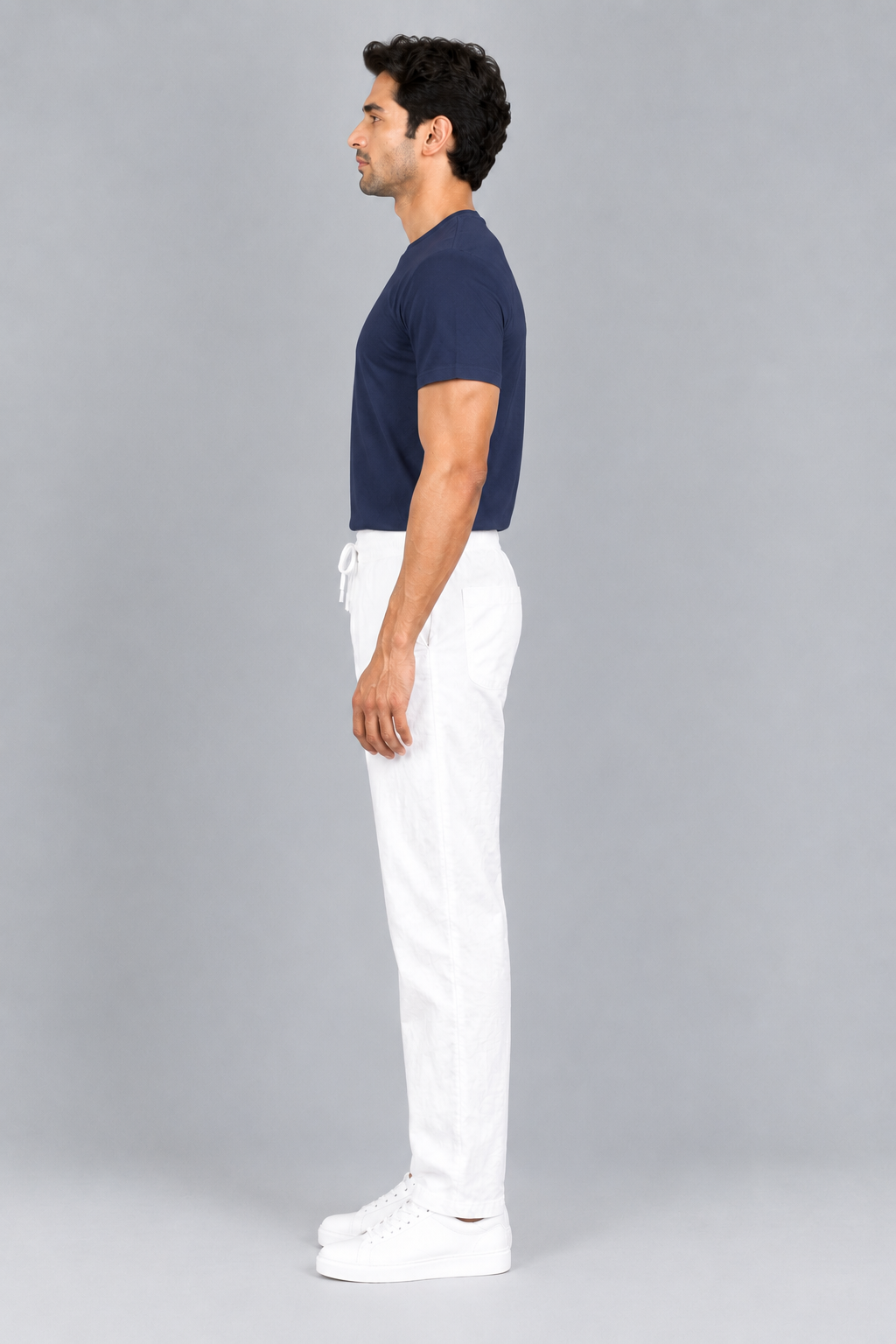 Men’s Casual Pants – Relaxed Fit Drawstring Trousers