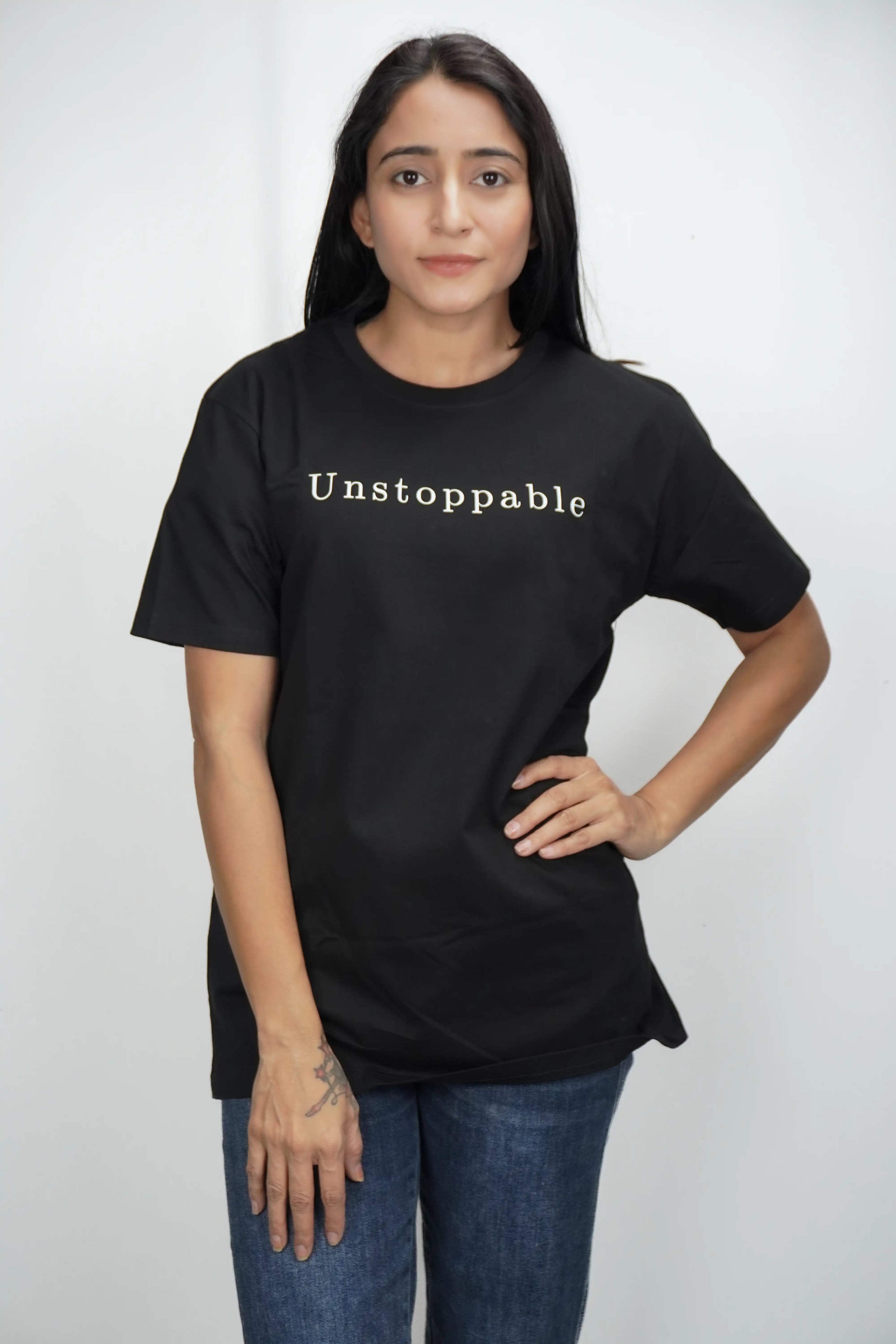 Unstoppable Anime Warrior Graphic Tee