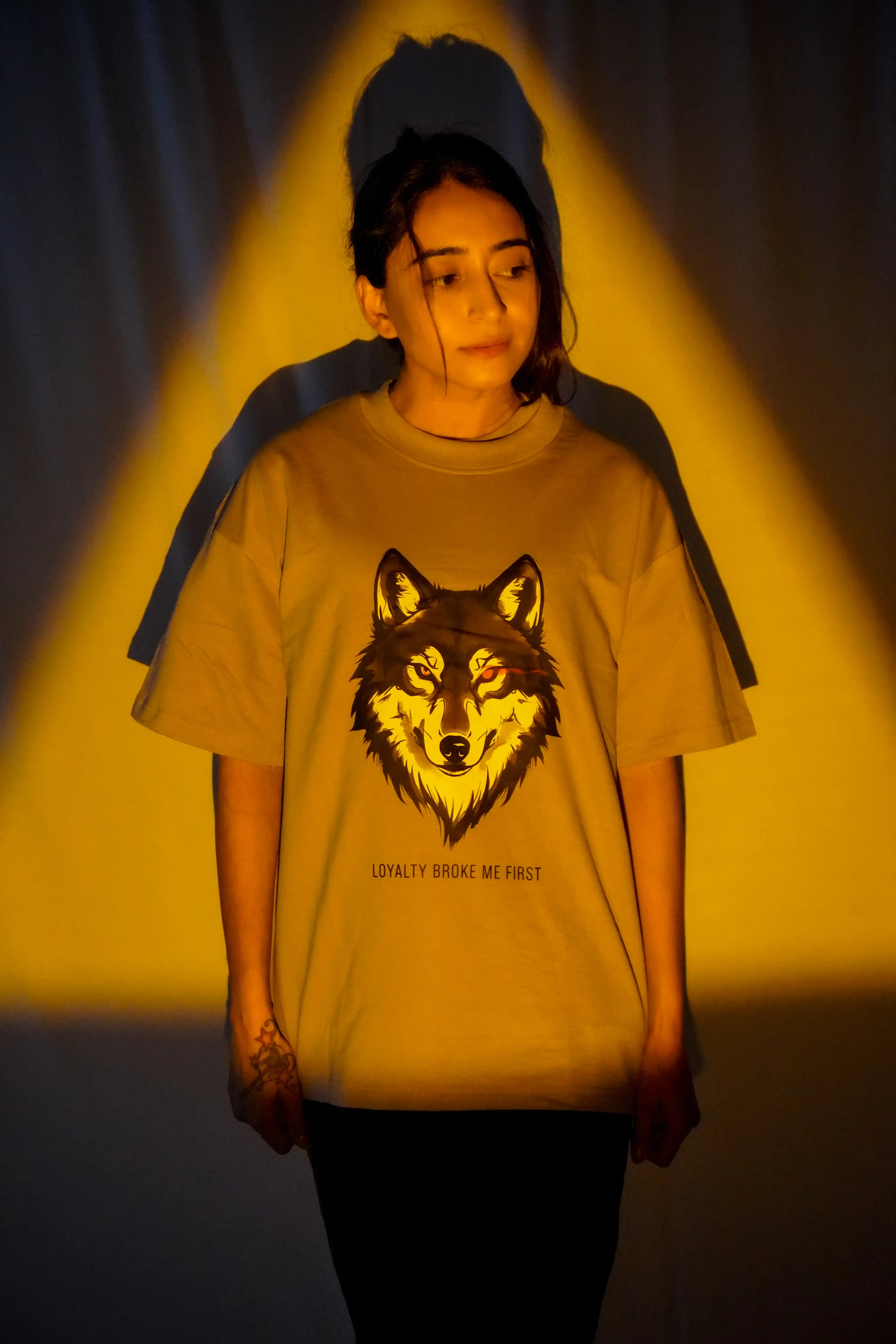 Loyalty Broke Me First Oversized T-Shirt