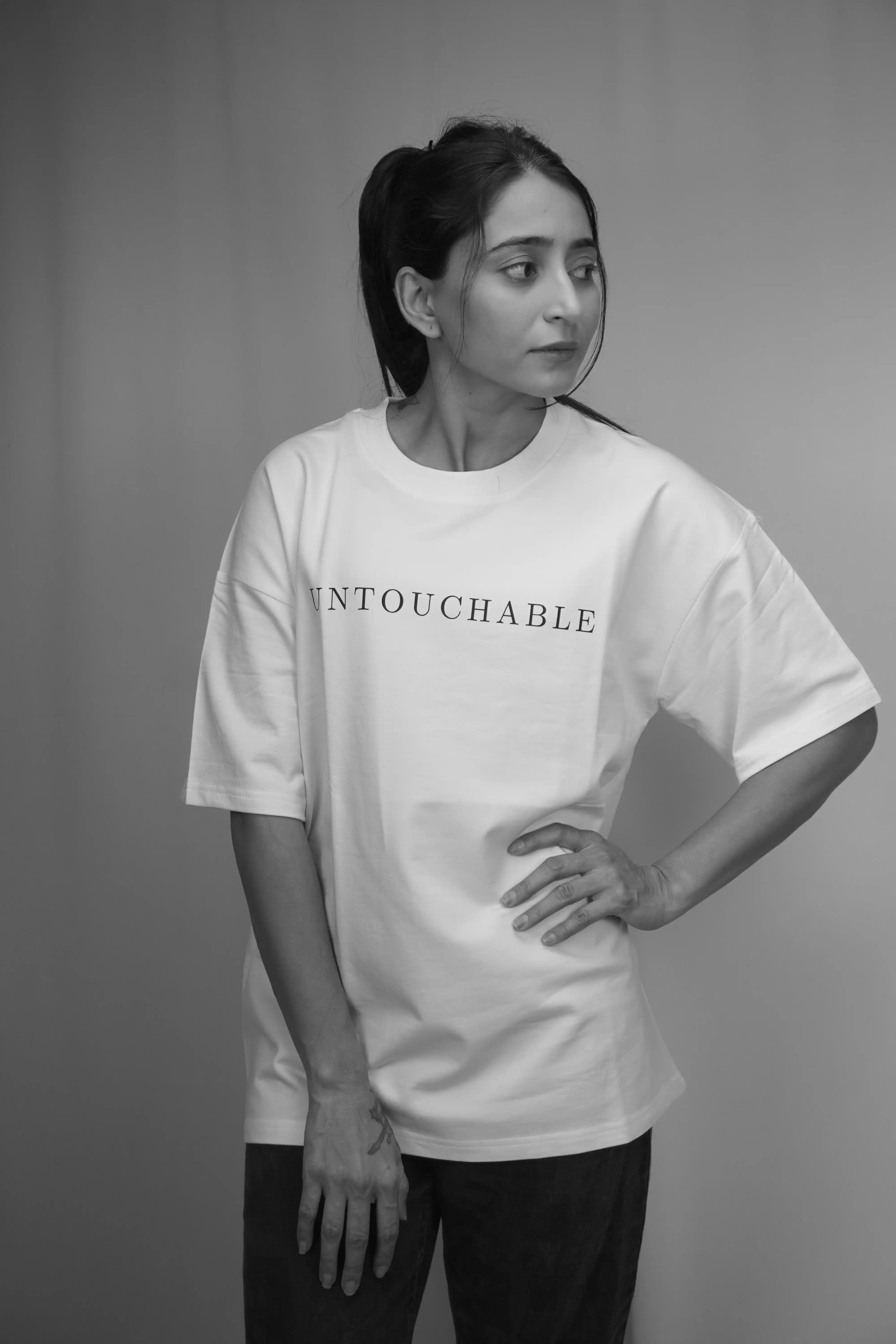 Untouchable unisex Oversized T-Shirt
