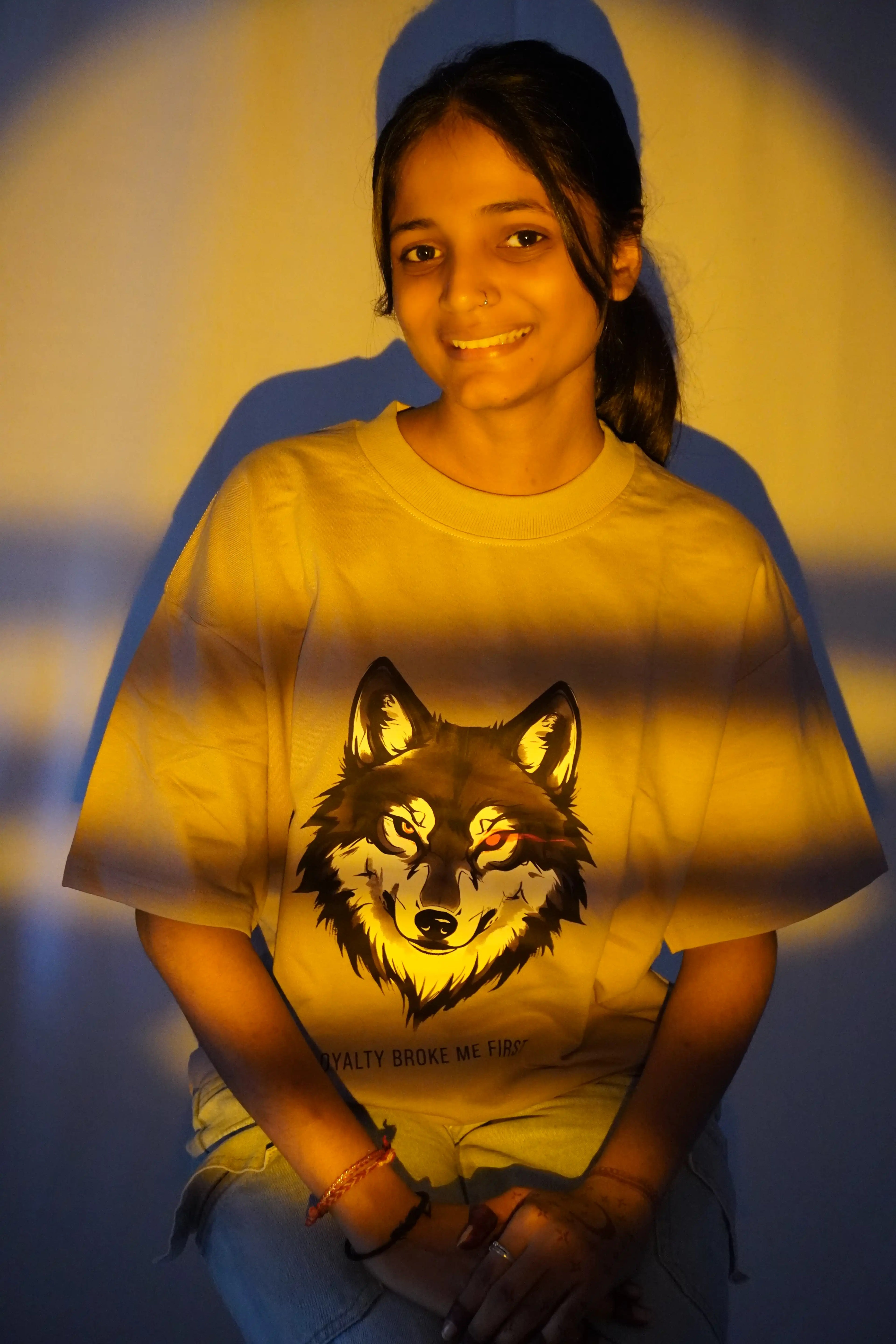 Loyalty Broke Me First Oversized T-Shirt