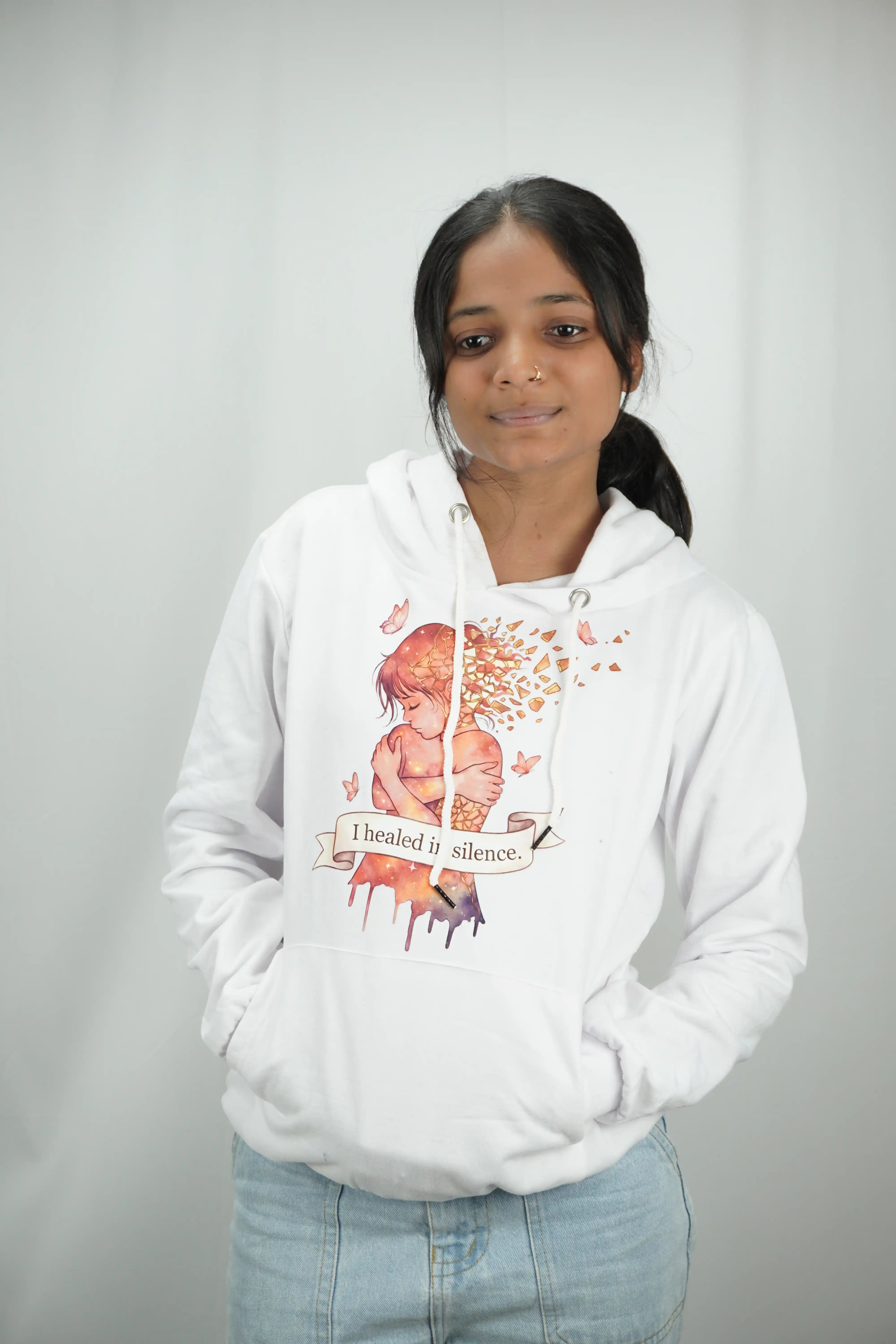 I Healed in Silence Hoodie