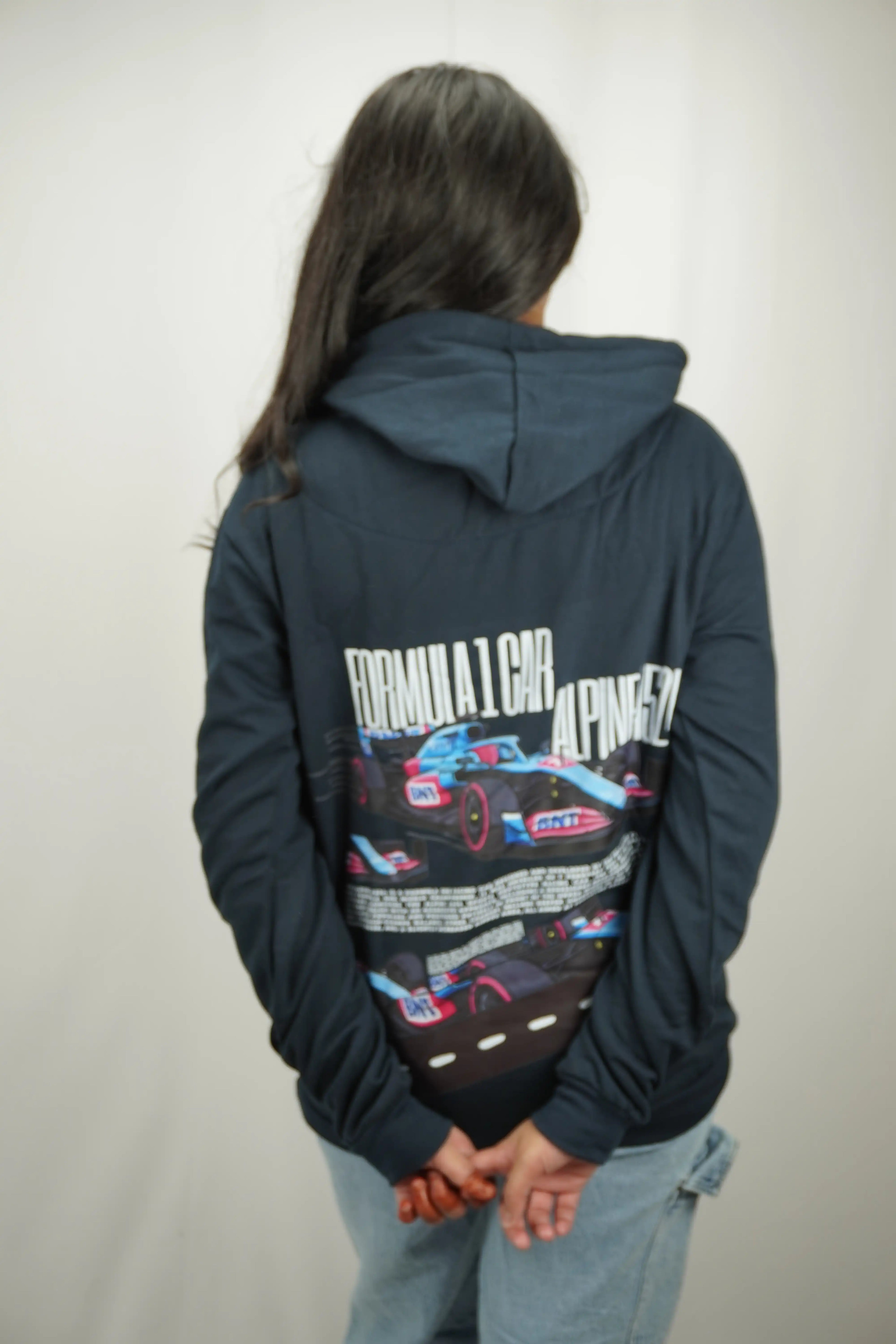 Alpine A524 F1 Car Racing Hoodie