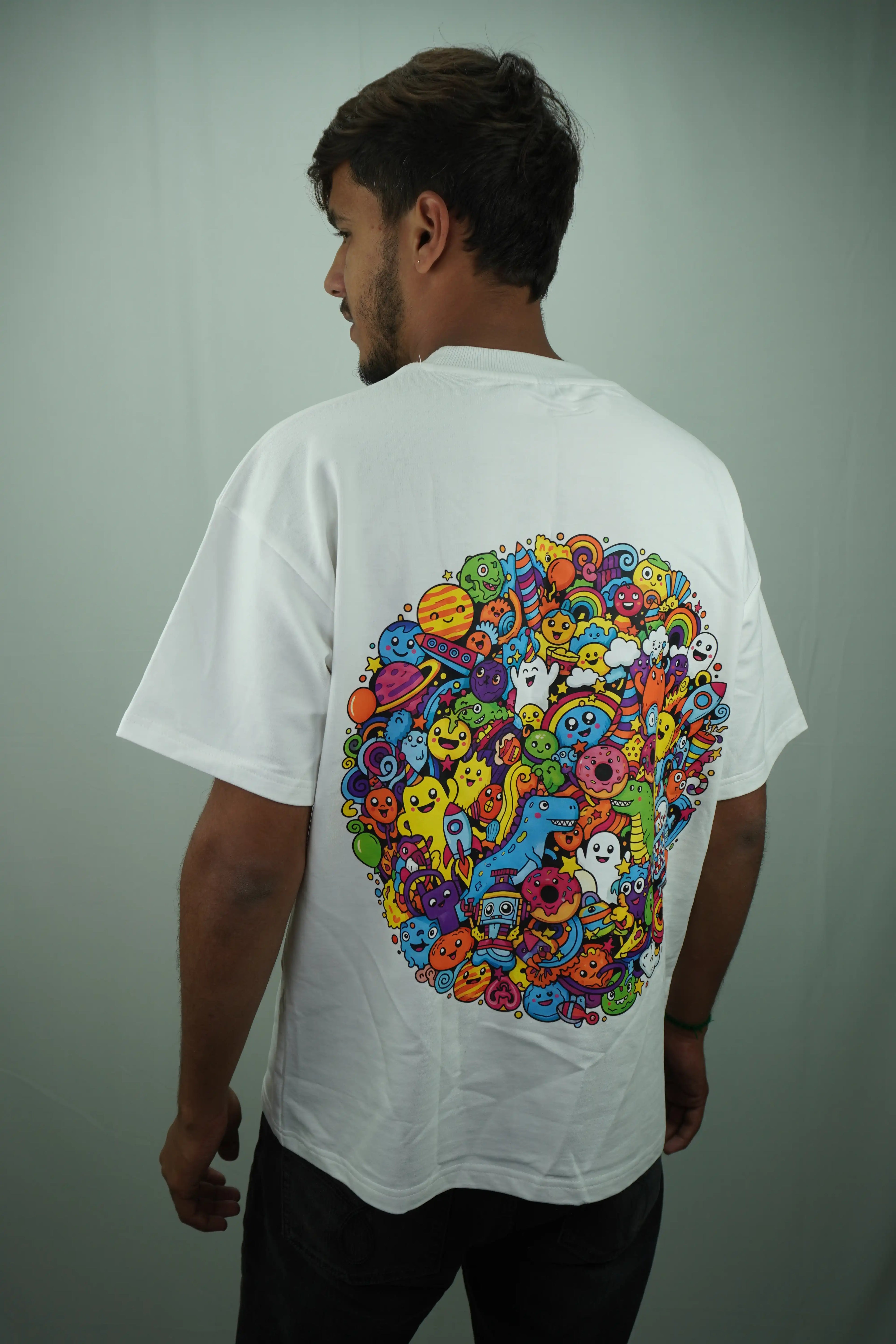 Joy! Oversized unisex Doodle T-Shirt