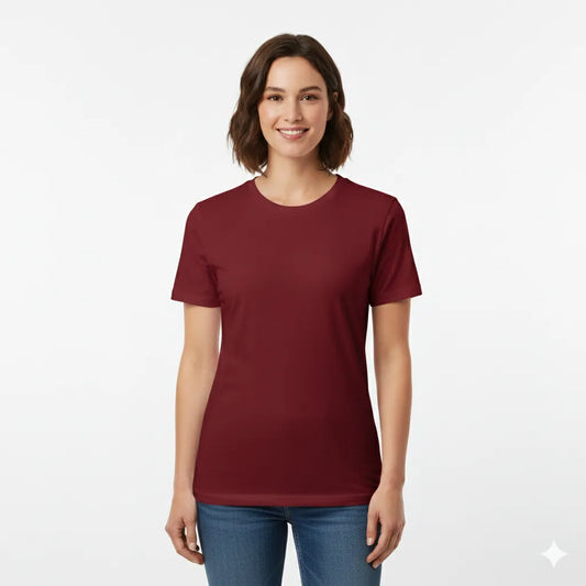 Female Plain T-Shirt