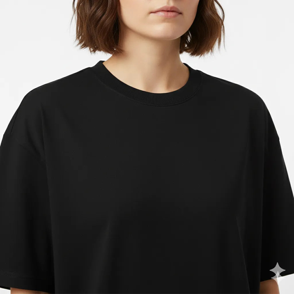 Female Plain Oversized T-shirt