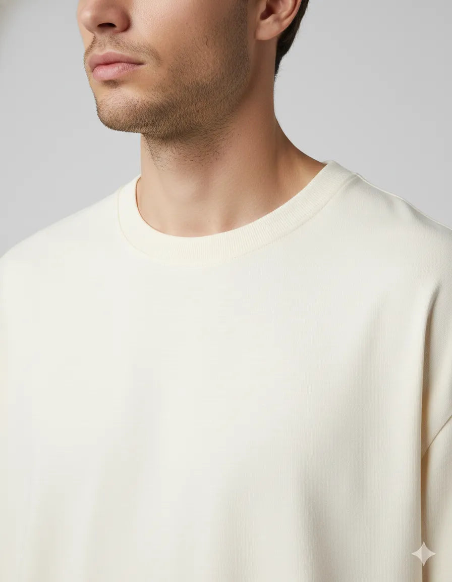 Male Plain Oversize T-shirt