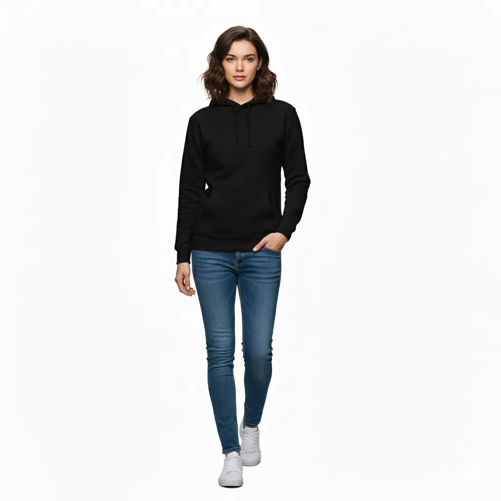 Female Plain Hoodie