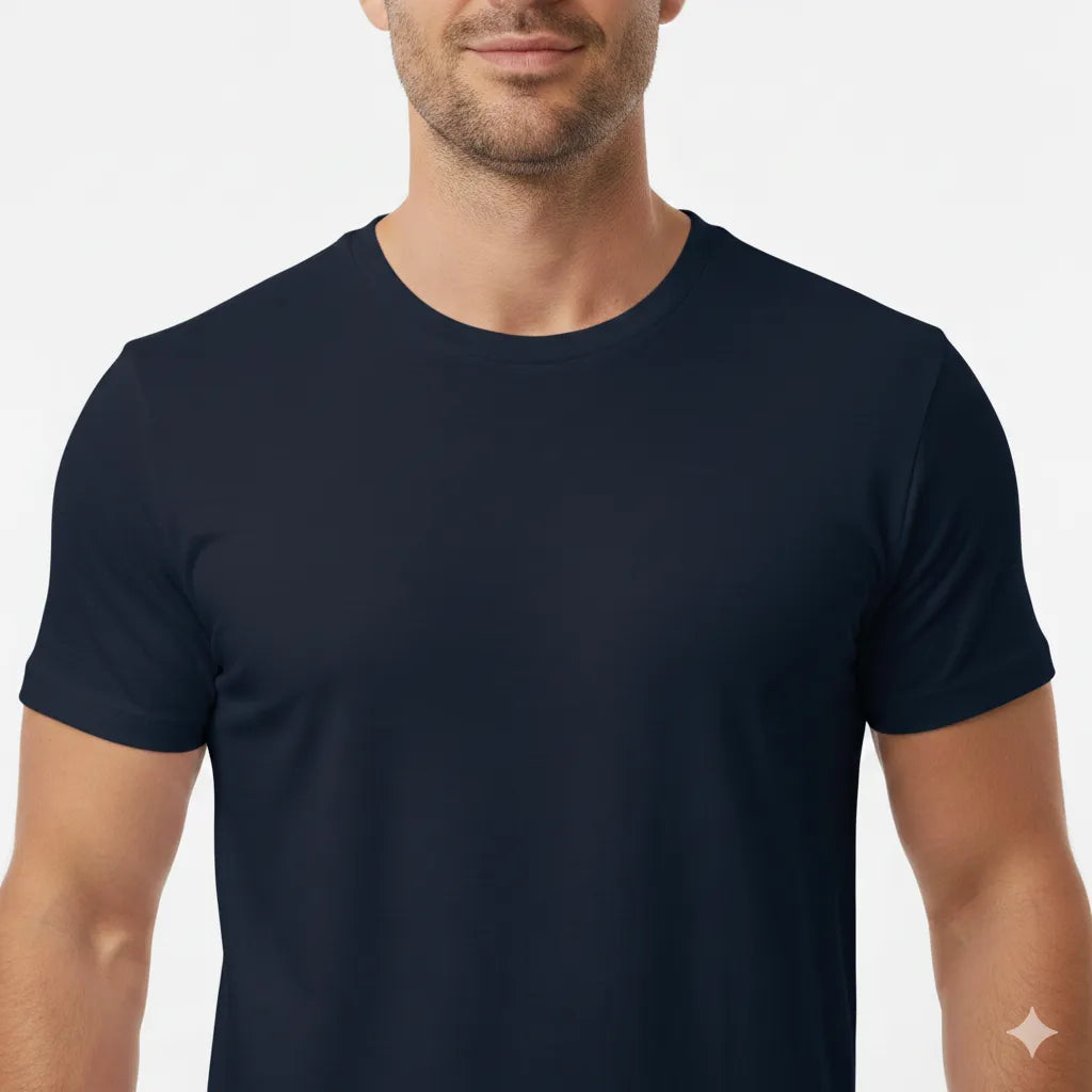 Male plain T-shirt