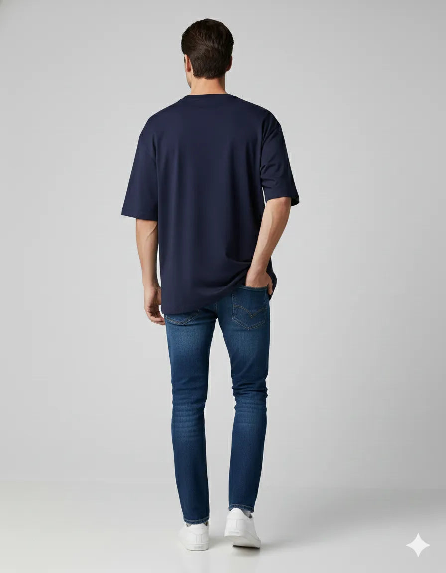 Male Plain Oversize T-shirt
