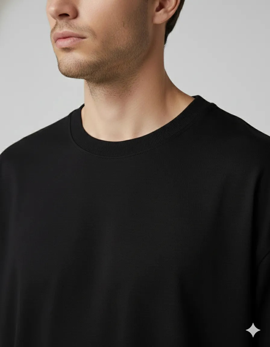 Male Plain Oversize T-shirt