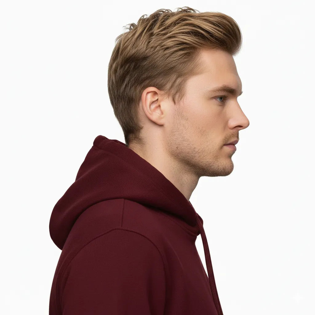 Men Plain Hoodie