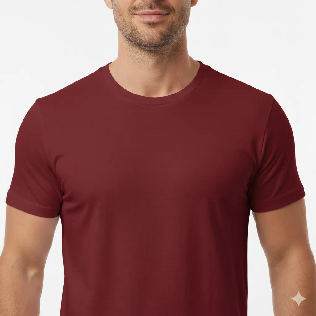 Male Plain T-Shirt