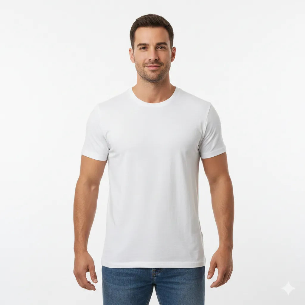 Male Plain T-Shirt