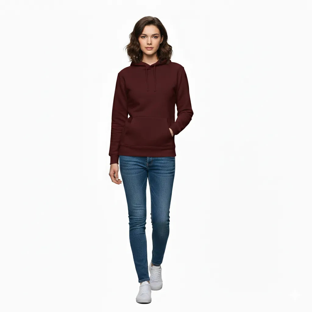 Female Plain Hoodie