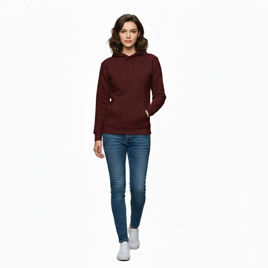 Female Plain Hoodie