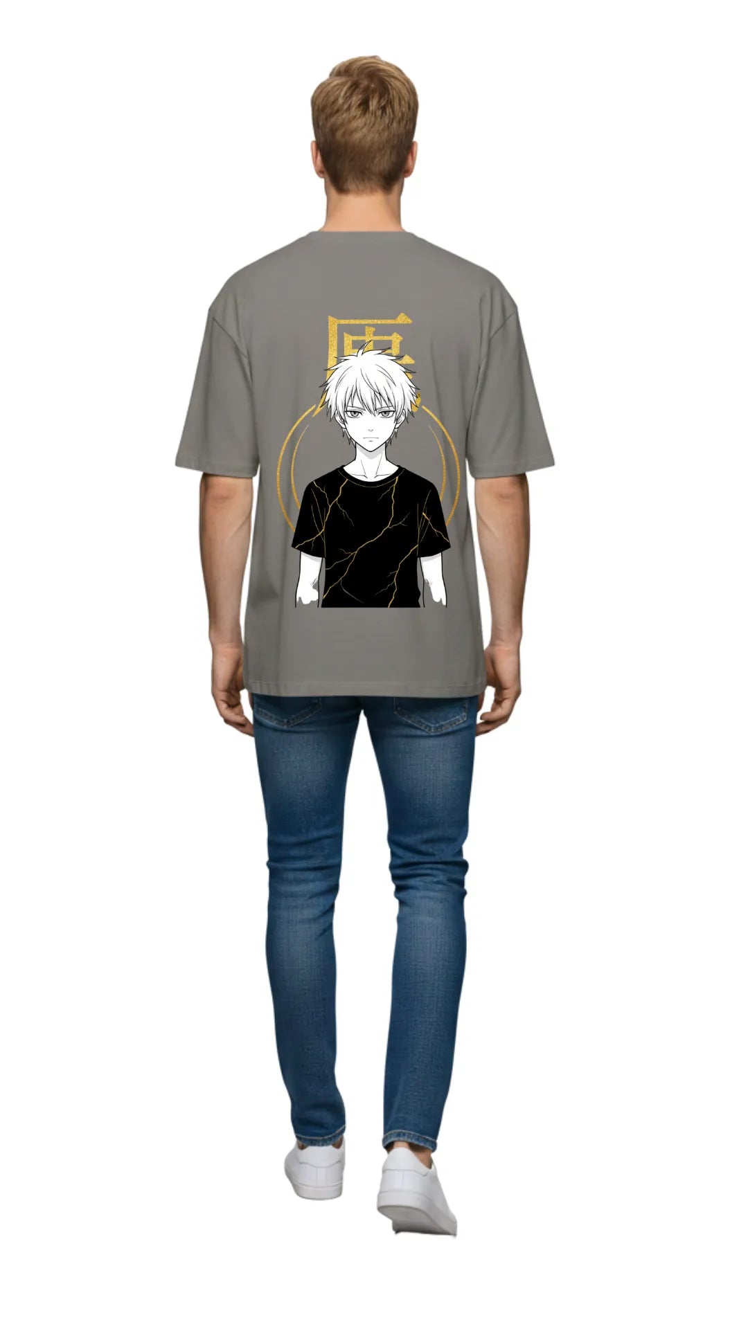 Male Anime Oversize T-shirt
