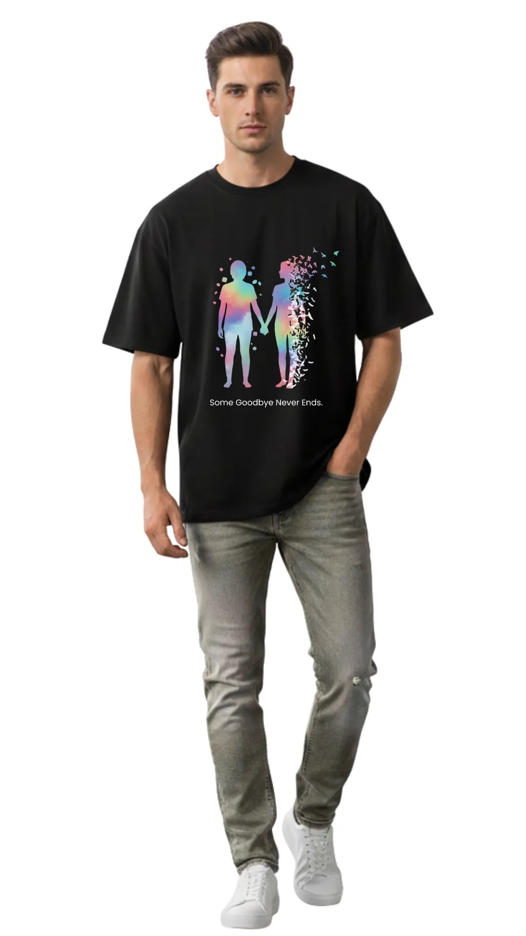 Male Quote Oversize T-shirt