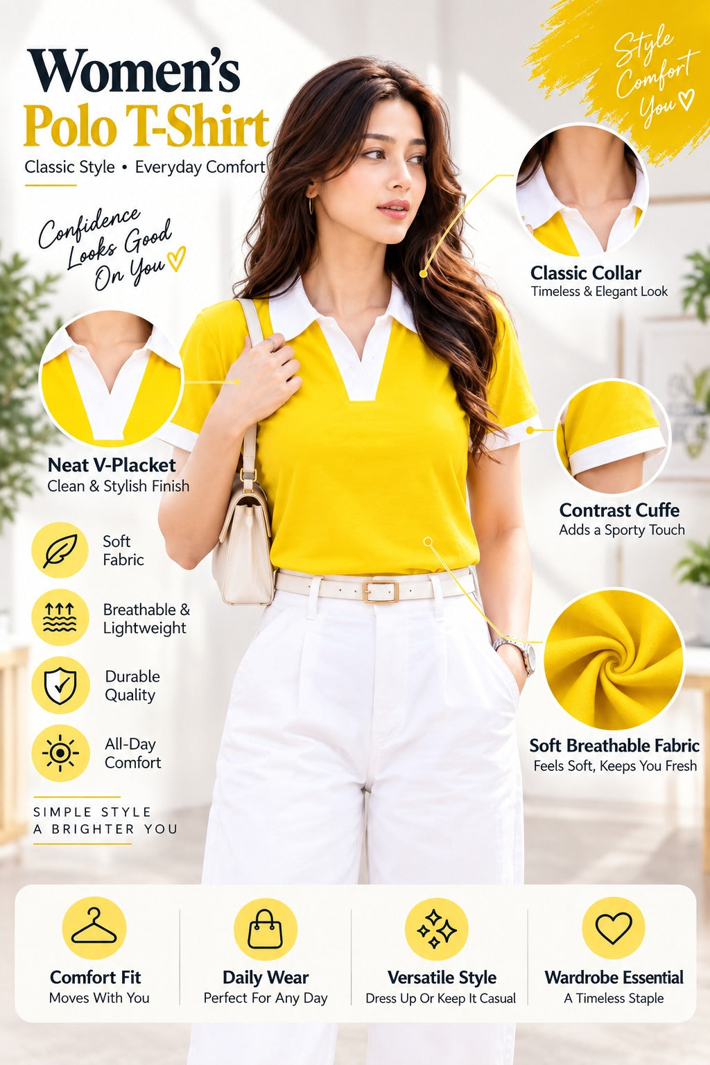 Collared Polo T-Shirt