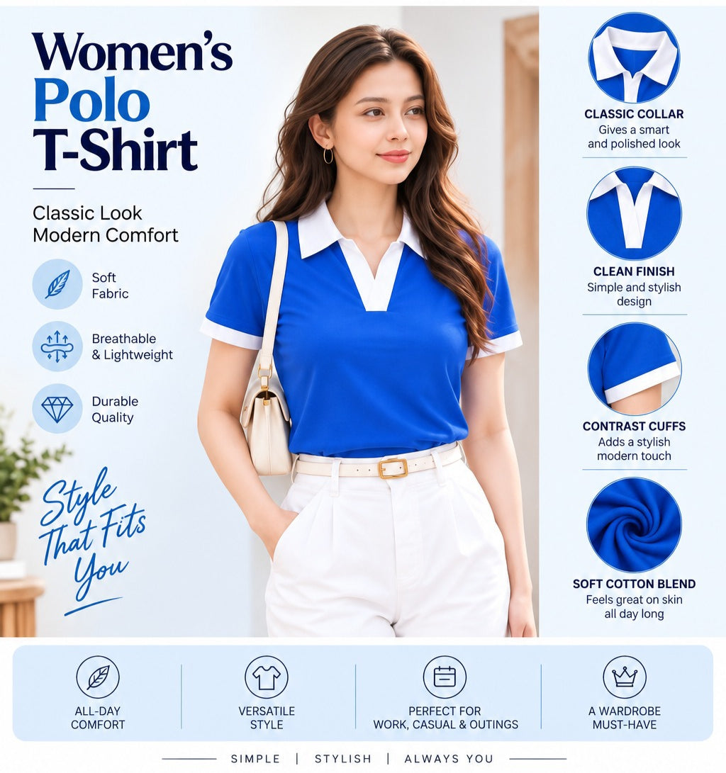 Collared Polo T-Shirt
