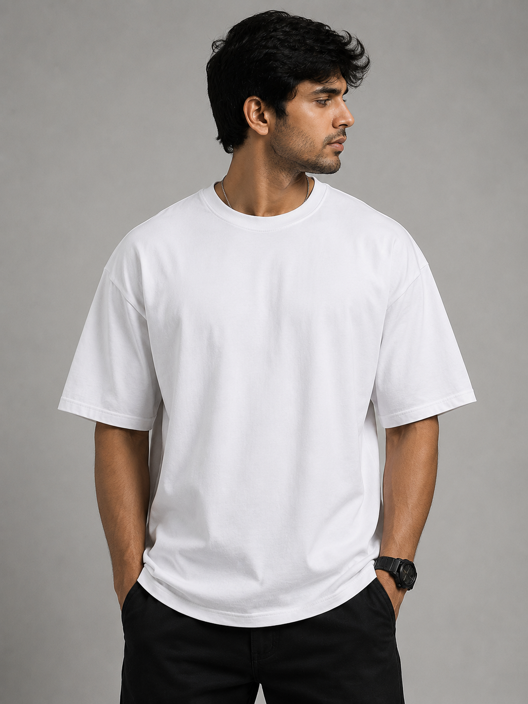 Oversized Cricket Hitman Tee - Rohit Sharma